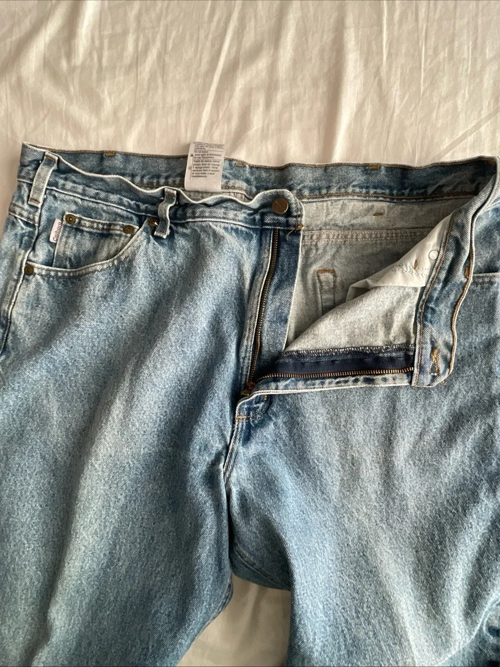 VTG Carhartt Men’s Jeans B160 DST Relaxed Fit 42x32 Workwear Utility